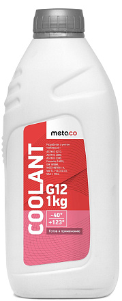 Антифриз METACO Coolant G12 -40 preview 1