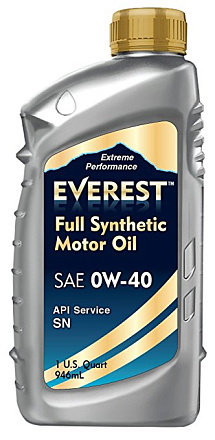 EVEREST Full Synthetic 0W-40 preview 1