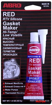 Герметик прокладок высокотемпературный ABRO Red Gasket Maker preview 2