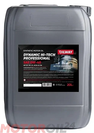 OILWAY Dynamic Hi-Tech Professional 0W-40 preview 1