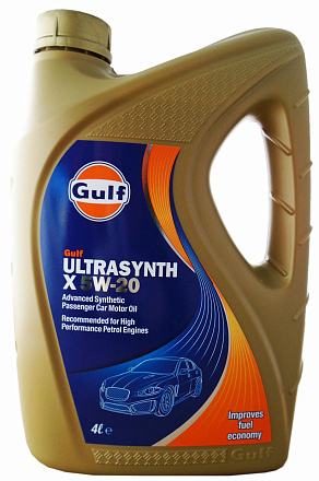 GULF Ultrasynth X 5W-20 фото 1 GULF Ultrasynth X 5W-20 preview 1