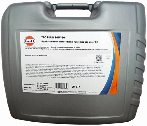 GULF Tec Plus 10W-40 preview 1