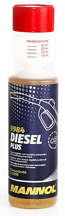Присадка комплексная для дизельного топлива MANNOL 9984 Diesel Plus preview 1