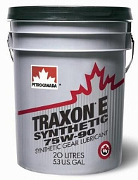 Трансмиссионное масло PETRO-CANADA Traxon E Synthetic 75W-90
