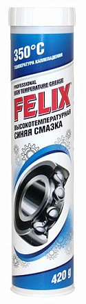Смазка высокотемпературная FELIX (синяя) фото 1 Смазка высокотемпературная FELIX (синяя) preview 1