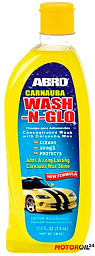 Автошампунь с воском ABRO