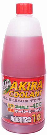 Антифриз Akira Coolant -40°C (красный) preview 1