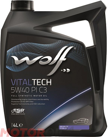 WOLF Vital Tech 5W-40 PI C3 фото 1 WOLF Vital Tech 5W-40 PI C3 preview 1