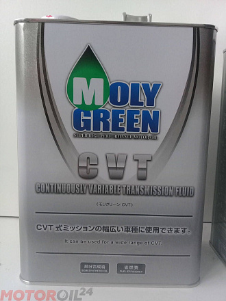 Трансмиссионное масло MOLYGREEN CVT Fluid фото 1 Трансмиссионное масло MOLYGREEN CVT Fluid preview 1