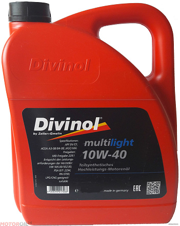 DIVINOL Multilight 10W-40  preview 1
