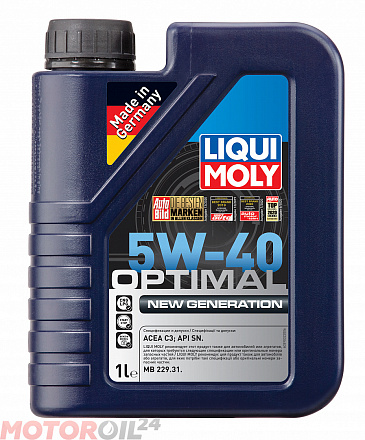LIQUI MOLY Optimal New Generation 5W-40 preview 1
