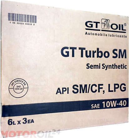 GT-OIL GT Turbo SM 10W-40 фото 1 GT-OIL GT Turbo SM 10W-40 preview 1