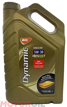 MOL Dynamic Gold DX 5W-30 фото 1 MOL Dynamic Gold DX 5W-30 preview 1