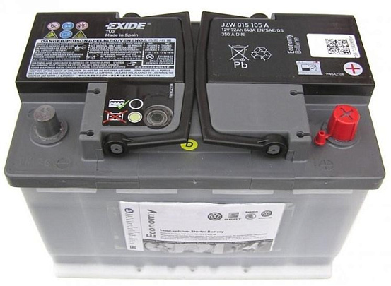 Аккумулятор VAG JZW915105A preview 2