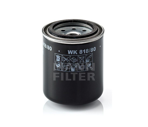 Фильтр топливный MANN WK818/80 preview 1