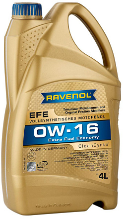 RAVENOL EFE Extra Fuel Economy 0W-16 preview 1