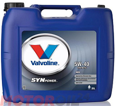 VALVOLINE SynPower MBO 5W-40