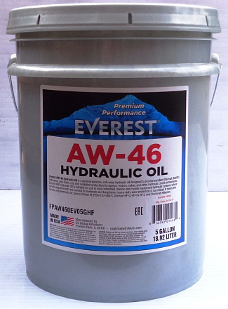 Масло гидравлическое EVEREST AW46 4000H preview 1