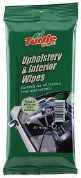 Салфетки для обивки и интерьера TURTLE WAX Upholstery & Interior Wipes