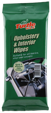 Салфетки для обивки и интерьера TURTLE WAX Upholstery & Interior Wipes preview 1