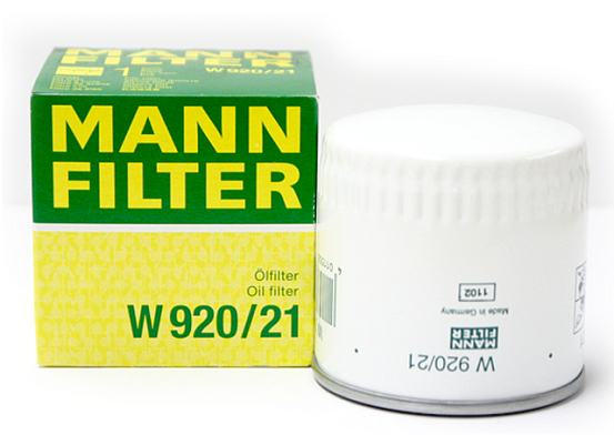 Фильтр масляный MANN W920/21 preview 1