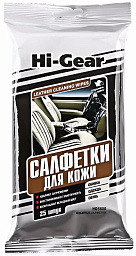 Салфетки для кожи HI-GEAR Leather Cleaning Wipes