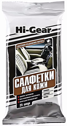 Салфетки для кожи HI-GEAR Leather Cleaning Wipes preview 1