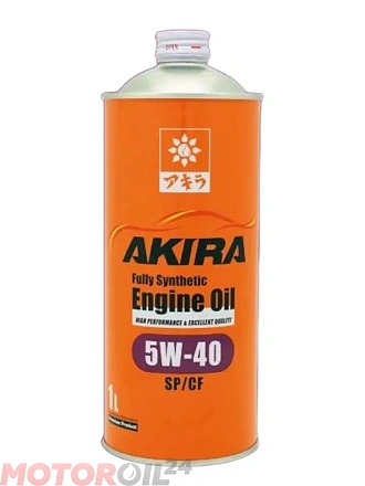 AKIRA Fully Synthetic 5W-40 SP/CF фото 1 AKIRA Fully Synthetic 5W-40 SP/CF preview 1