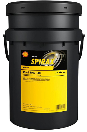 Трансмиссионное масло SHELL Spirax S3 AS 80W-140 preview 1