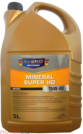 AVENO Mineral Super HD 15W-40 preview 1