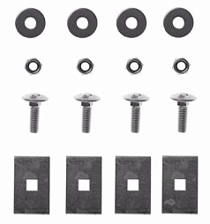 ATLANT  Комплект переходников (L=60 мм) для адаптера с Т-профилем 8750