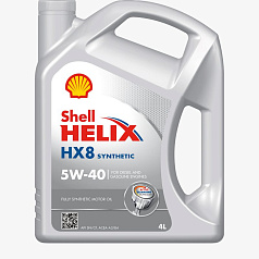 SHELL Helix HX8 Synthetic 5W-40