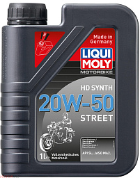 LIQUI MOLY Motorbike HD Synth Street 20W-50