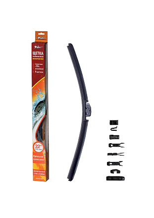 Щетка стеклоочистителя AIRLINE бескаркасная 550 мм (22)  preview 1