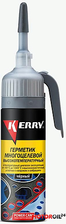 Герметик многоцелевой высокотемпературный чёрный RTV KERRY preview 2