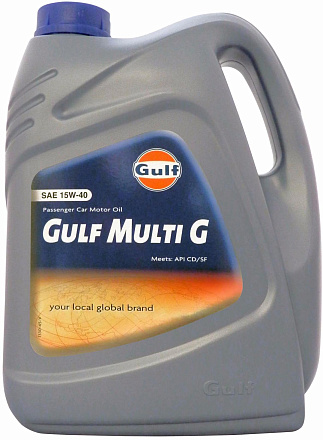 GULF Multi G 15W-40 фото 1 GULF Multi G 15W-40 preview 1