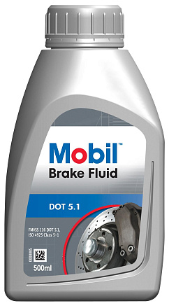 Тормозная жидкость MOBIL Brake Fluid DOT 5.1 preview 1