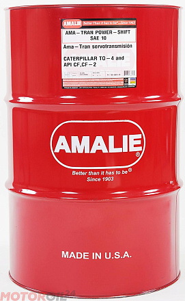 Трансмиссионное масло AMALIE Amatran Powershift TO-4 Fluid 10 preview 1