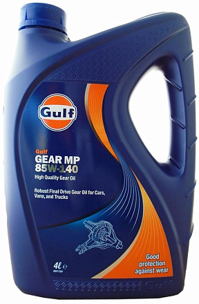 Трансмиссионное масло GULF Gear MP 85W-140 фото 1 Трансмиссионное масло GULF Gear MP 85W-140 preview 1