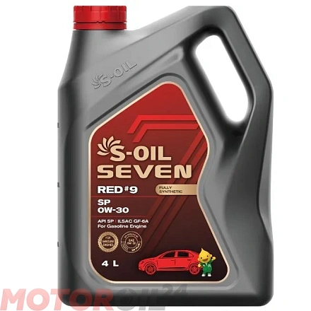 S-OIL 7 RED #9 SP 0W-30 фото 1 S-OIL 7 RED #9 SP 0W-30 preview 1