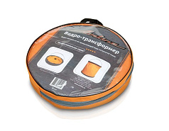 Ведро-трансформер оранжевое AIRLINE 