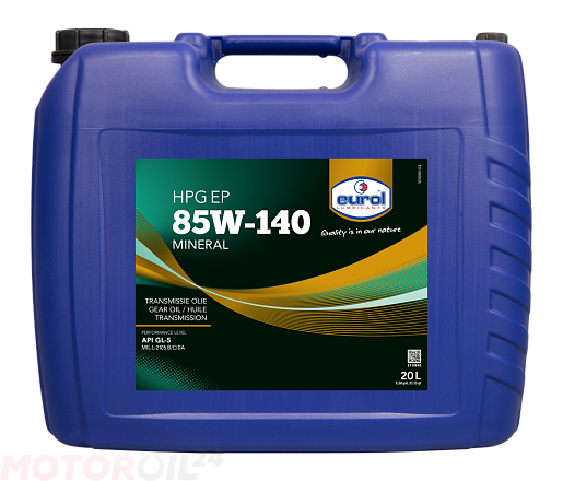 Трансмиссионное масло EUROL HPG EP 85W-140 фото 1 Трансмиссионное масло EUROL HPG EP 85W-140 preview 1