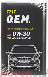 MANNOL 7717 O.E.M. for Mercedes Benz 0W-30