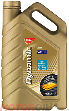 MOL Dynamic Synt 5W-30 фото 1 MOL Dynamic Synt 5W-30 preview 1