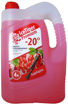 Стеклоомывающая жидкость низкозамерзающая ICE TIGER -20°C Премиум preview 1