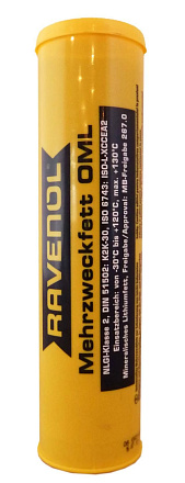 Смазка RAVENOL Mehrzweckfett OML фото 1 Смазка RAVENOL Mehrzweckfett OML preview 1