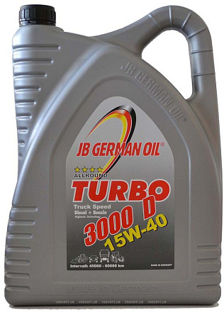 JB GERMAN OIL Turbo 3000D Truck Speed 15W-40 фото 1 JB GERMAN OIL Turbo 3000D Truck Speed 15W-40 preview 1