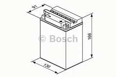 Аккумулятор BOSCH 0092M4F340