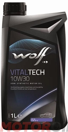 WOLF Vital Tech 10W-30 фото 1 WOLF Vital Tech 10W-30 preview 1