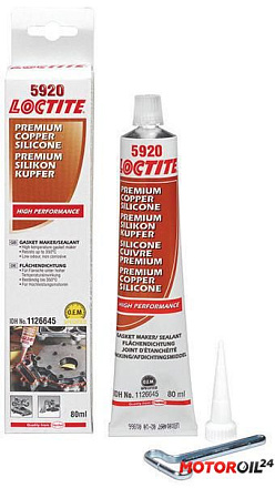 Герметик силиконовый высокотемпературный медный LOCTITE SI 5920 preview 2
